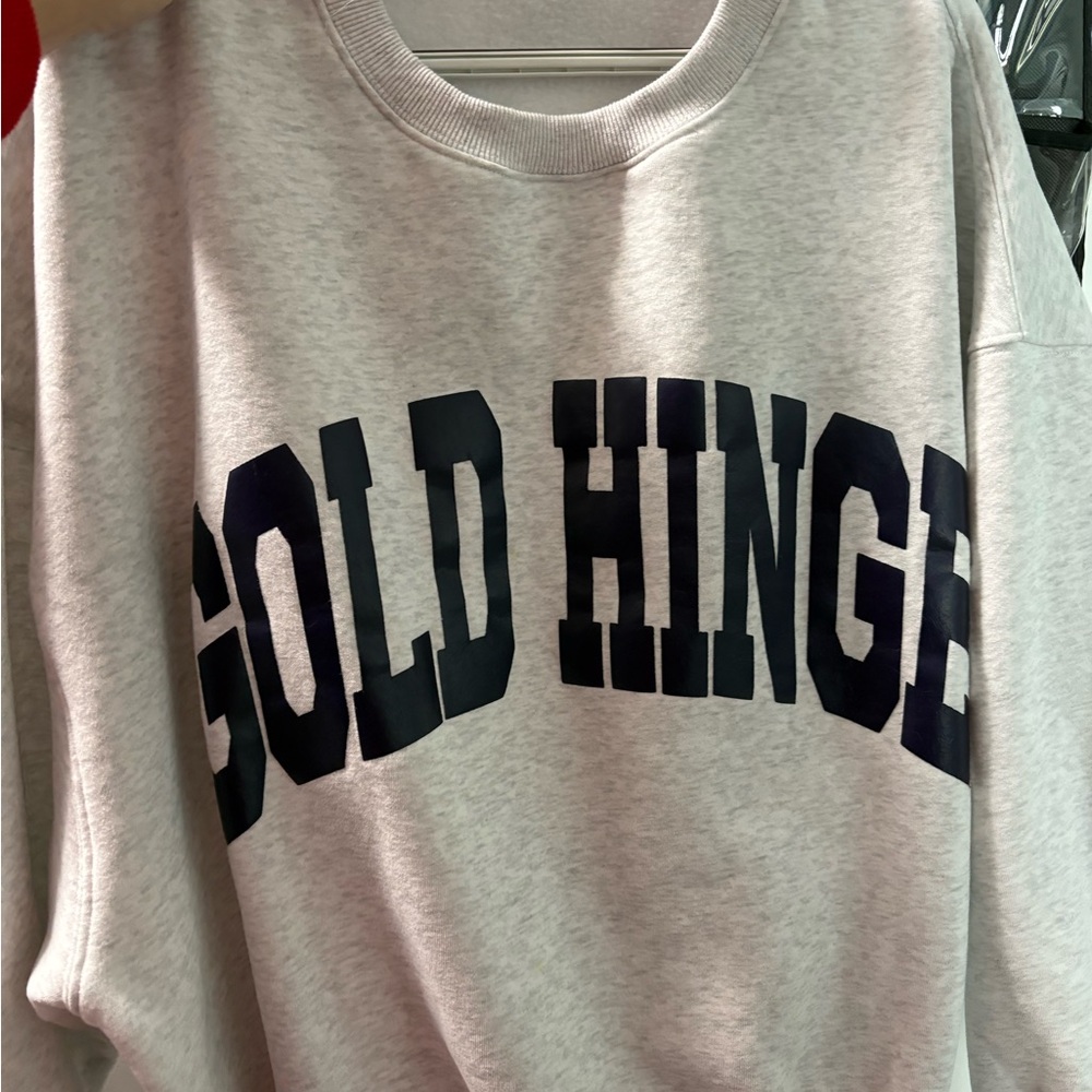 Cold Hinge Women's Crewneck Sweatshirt in Light Gray
